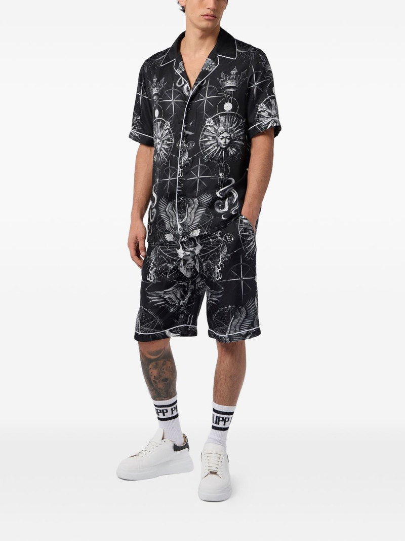 PHILIPP PLEIN printed shirt outlook