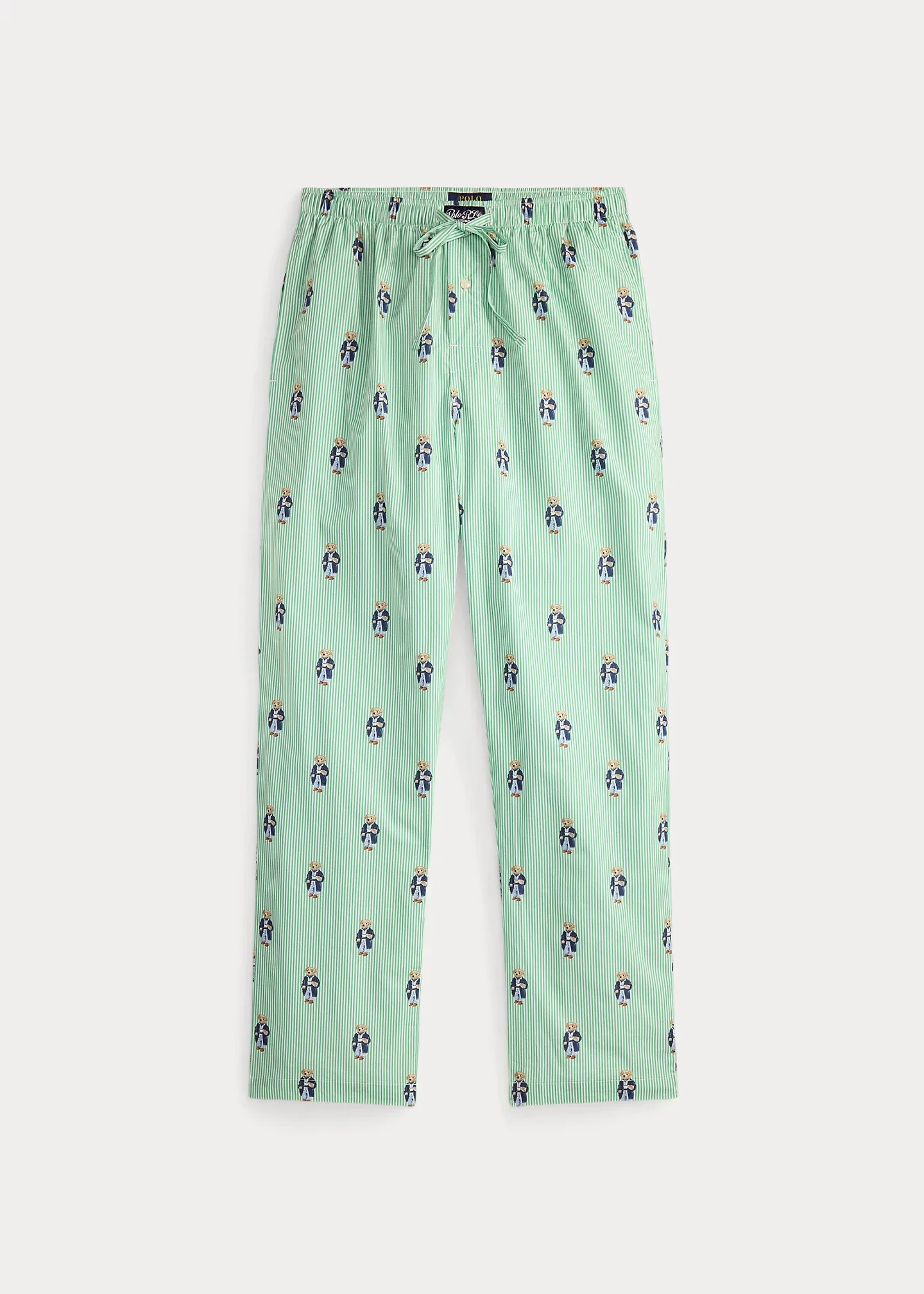 Polo Bear Striped Pajama Pant - 1