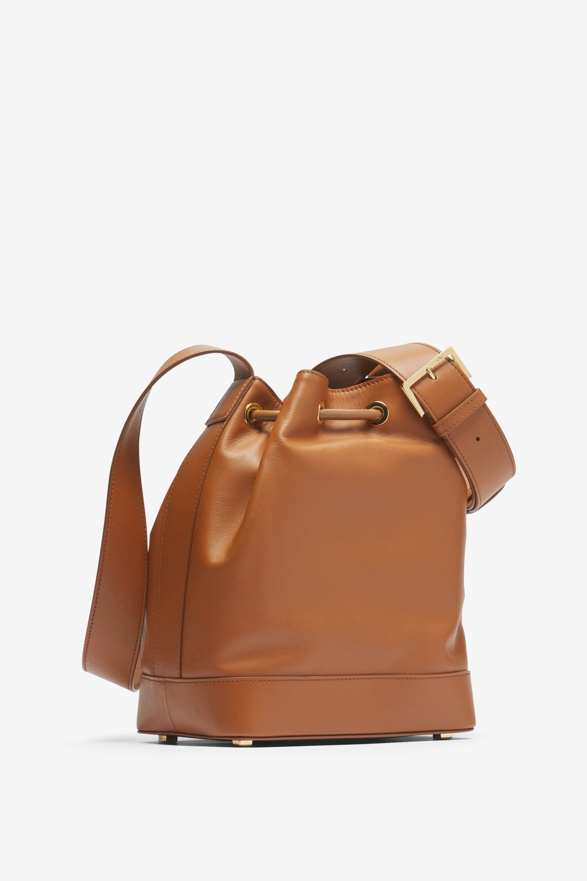 LEATHER BUCKET BAG - 2