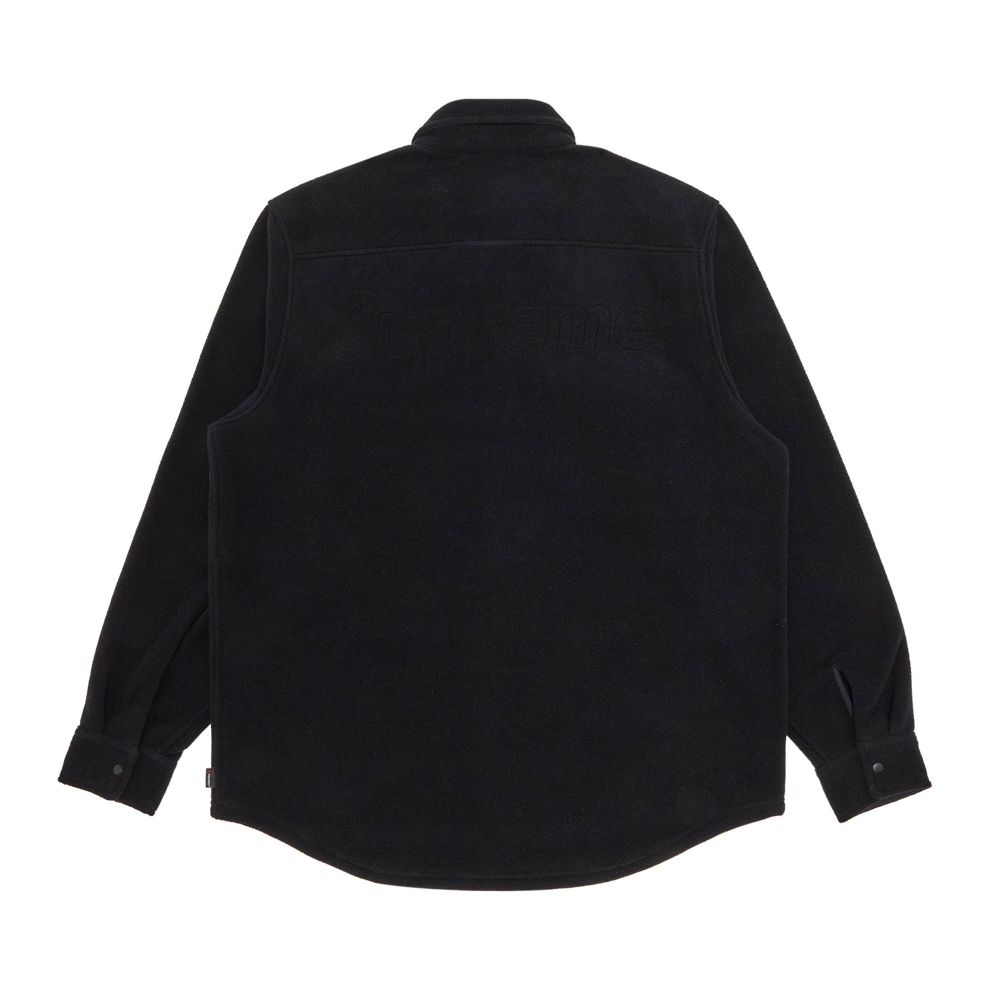 Supreme Polartec Shirt 'Black' - 2