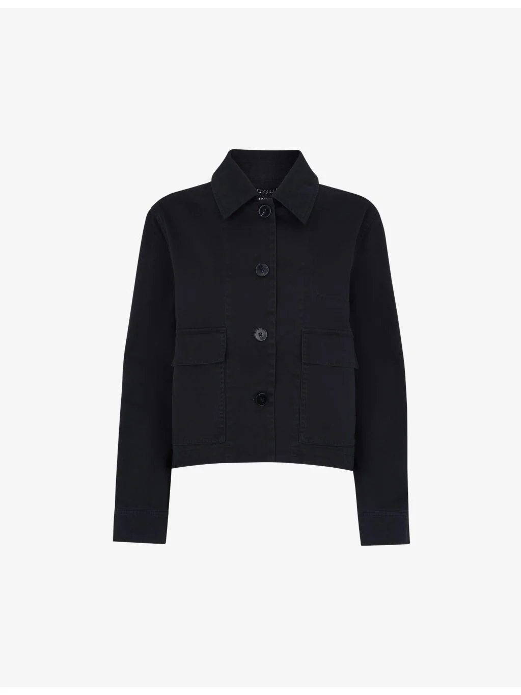 Marie relaxed-fit cotton jacket - 1