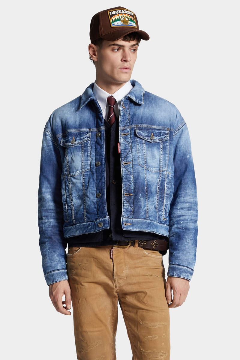LIGHT PUFF JEAN JACKET - 3