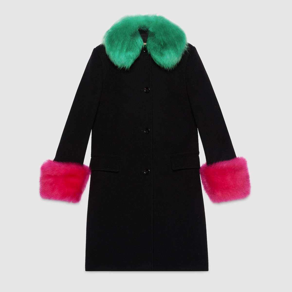 Wool cashmere coat - 2