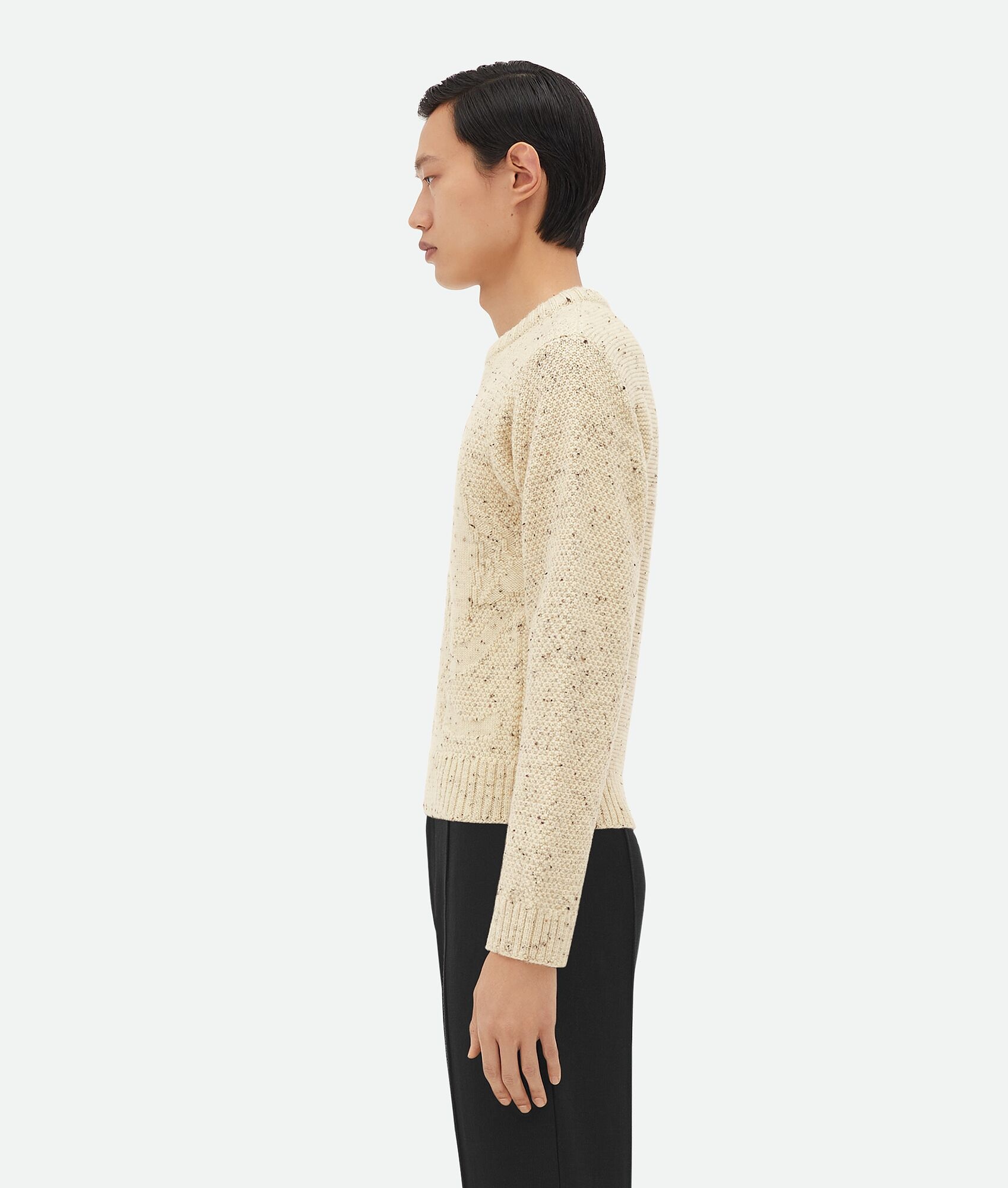 Graphic Fish Wool Sweater - 2