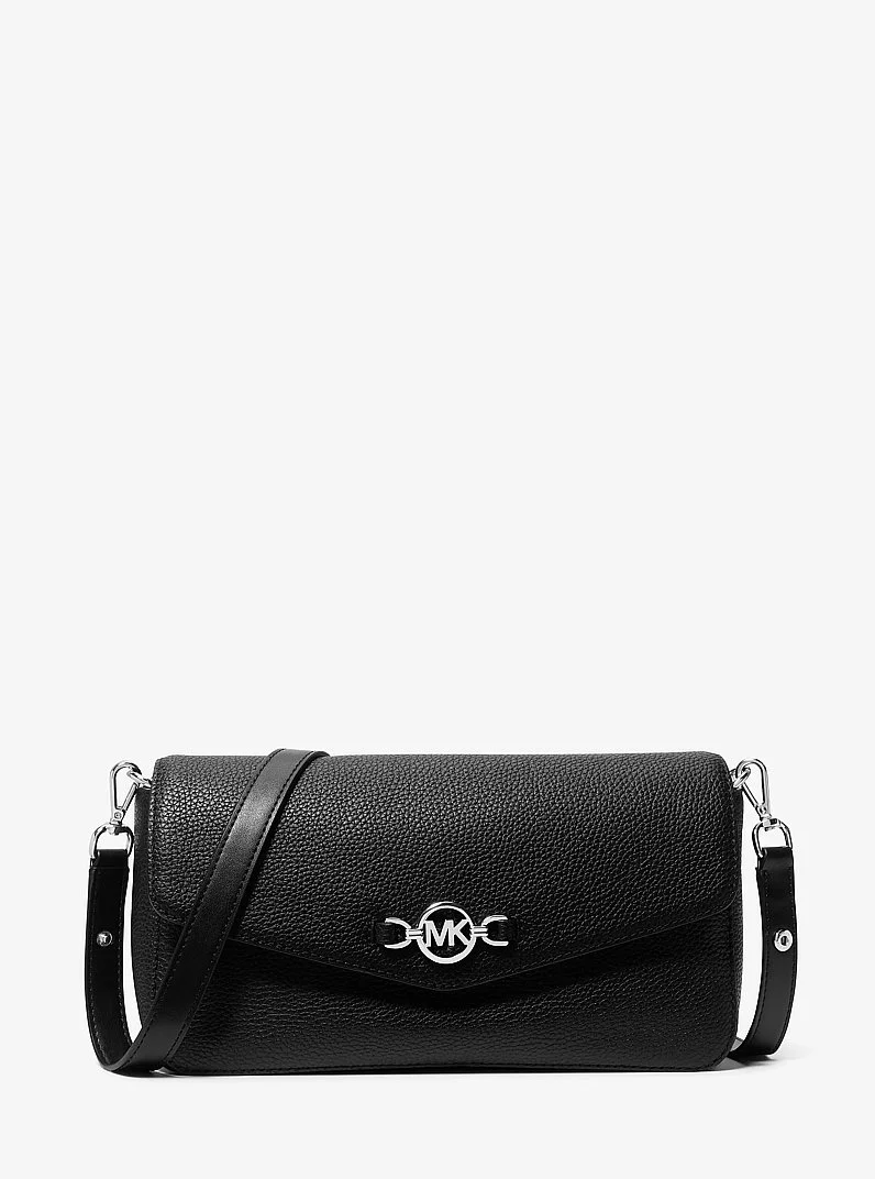 Kacey Medium Pebbled Leather Shoulder Bag - 1