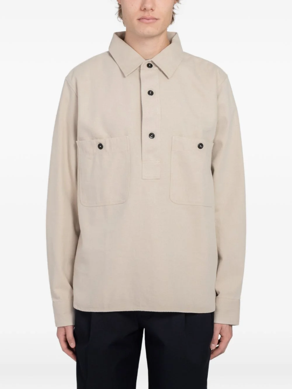 MHL. buttoned polo shirt - 1