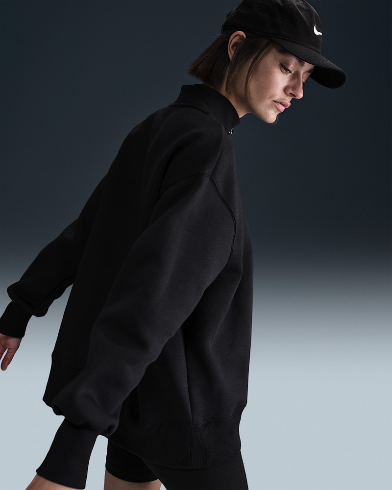 Nike Nike Sportswear Phoenix Fleece Women's Oversized 1/4-Zip Long Sweatshirt outlook