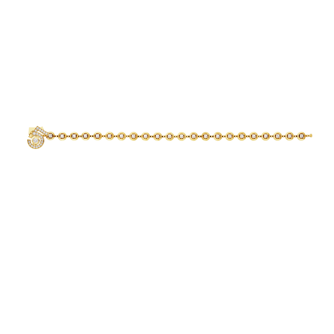 Eternal N°5 diamond line bracelet - 4
