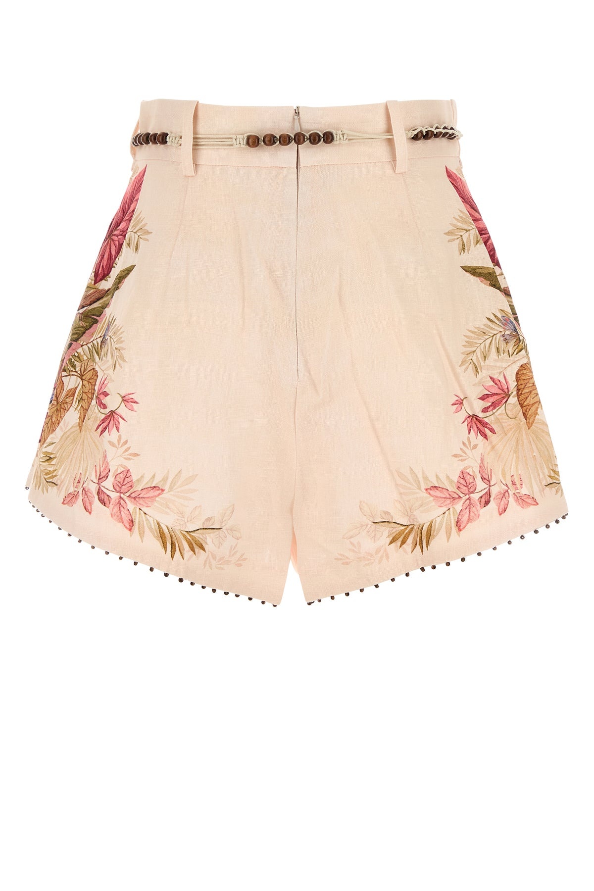 Printed linen Ascension shorts - 2