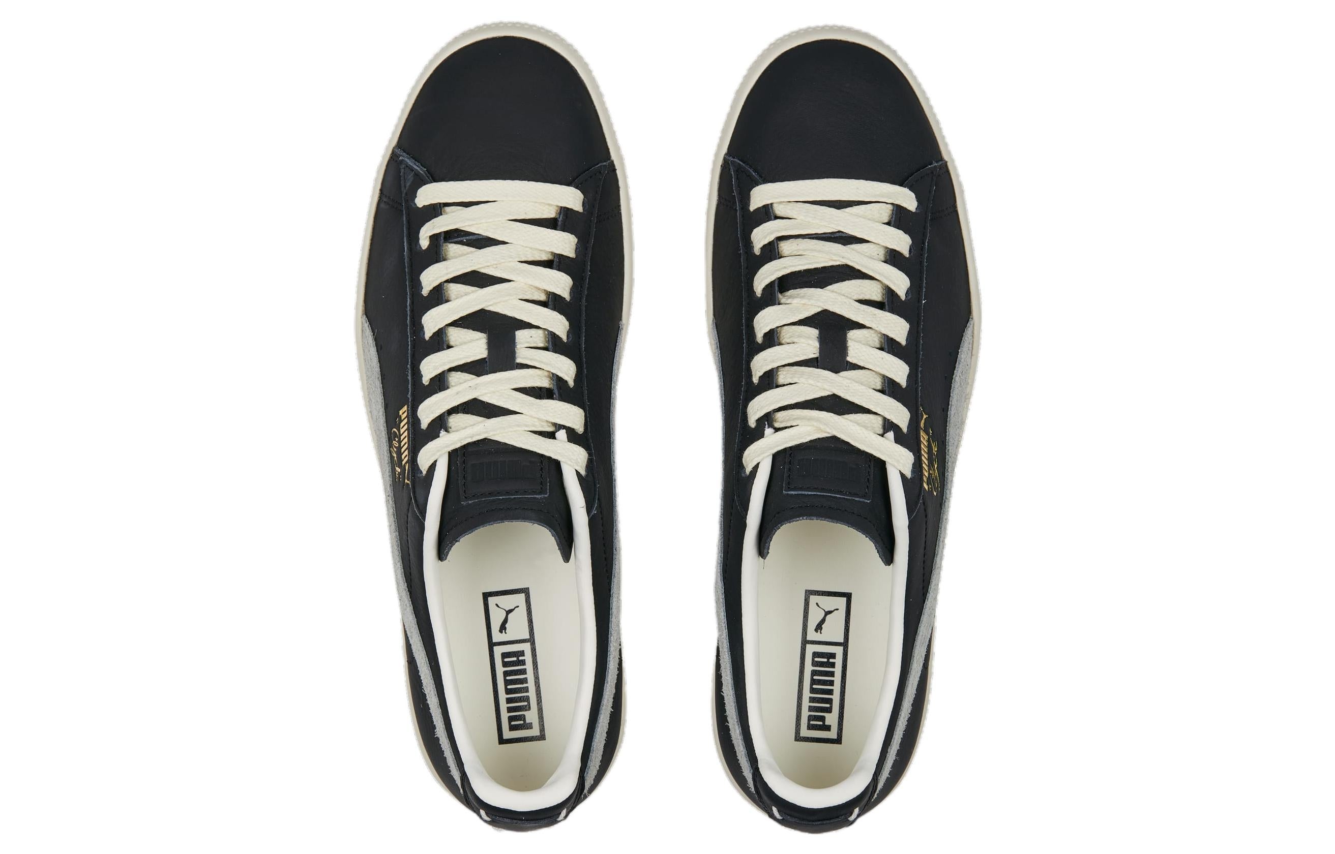 PUMA Clyde Base OG Shoes 'Black White' 390091-02 - 4