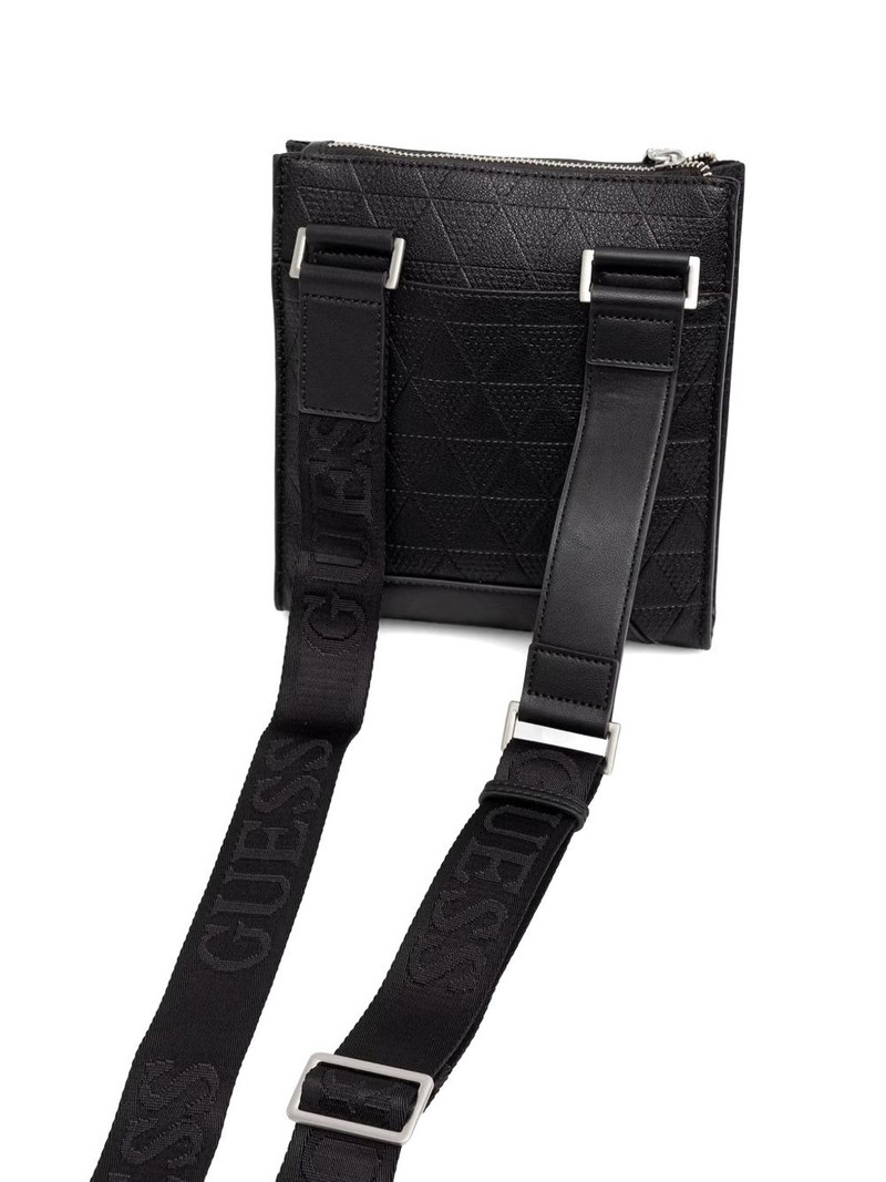 GUESS USA Torino quilted messenger bag outlook