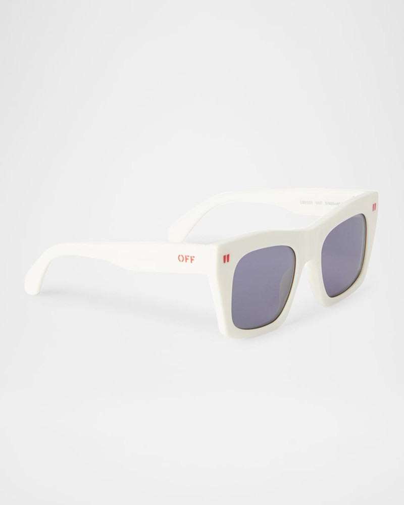 Off-White Selma Logo Square Sunglasses outlook