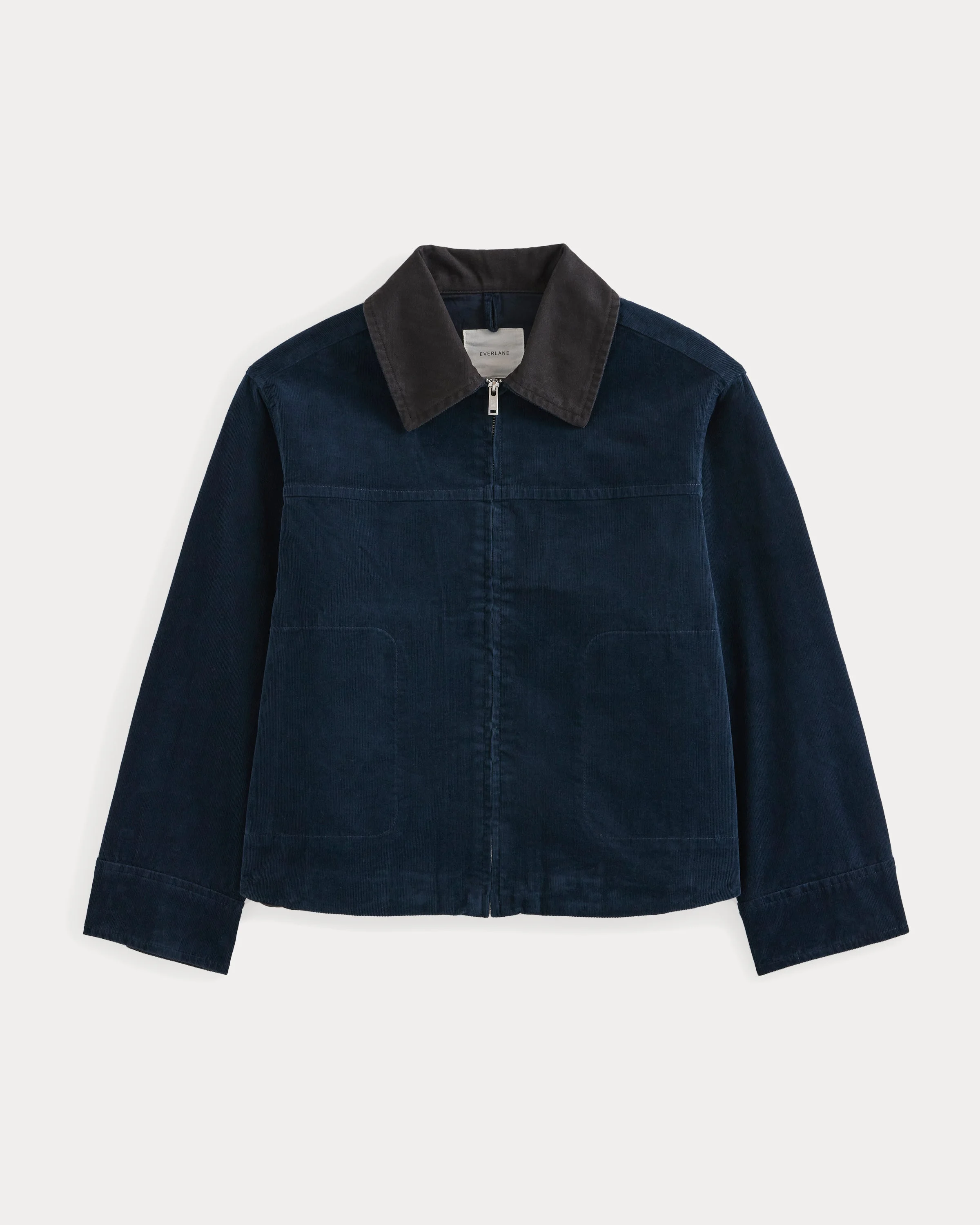 STRETCH CORDUROY ZIP JACKET - 1