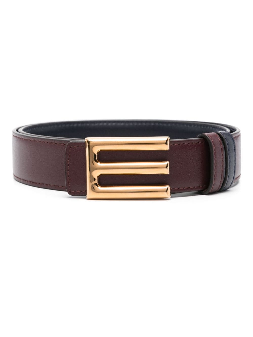 logo-buckle belt - 1