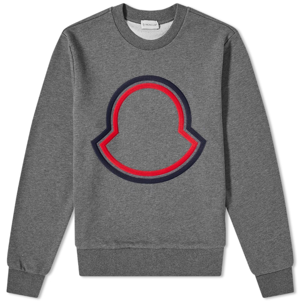 Moncler Outline Logo Crew Sweat - 1