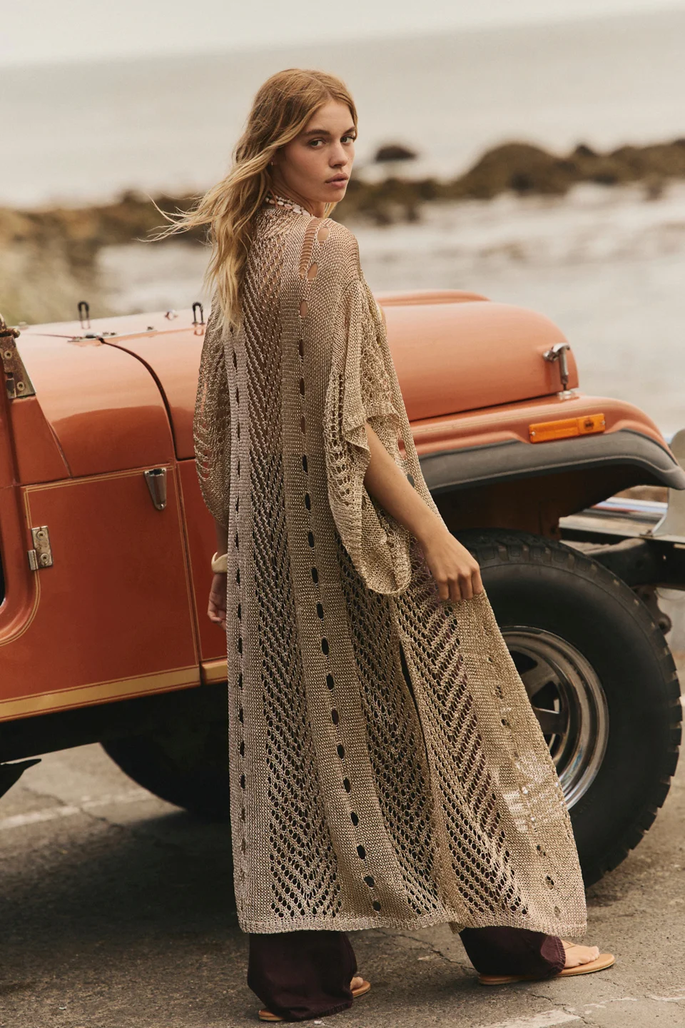 Muche & Muchette Metallic Duster - 1