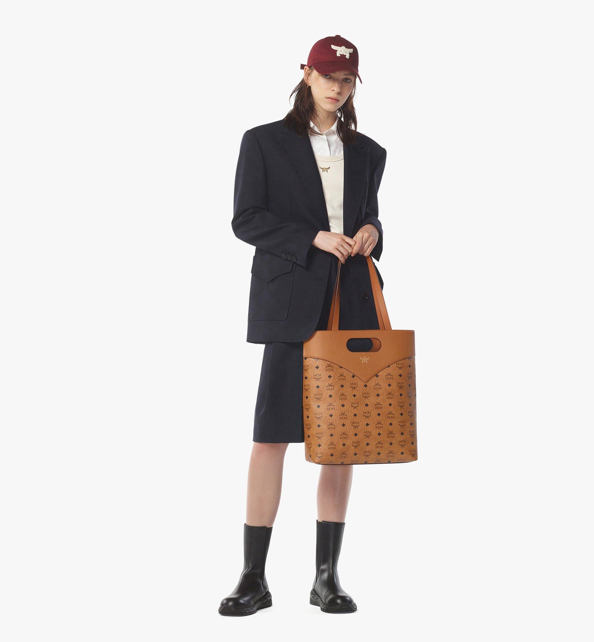 Diamond Tote in Visetos Leather Mix - 2