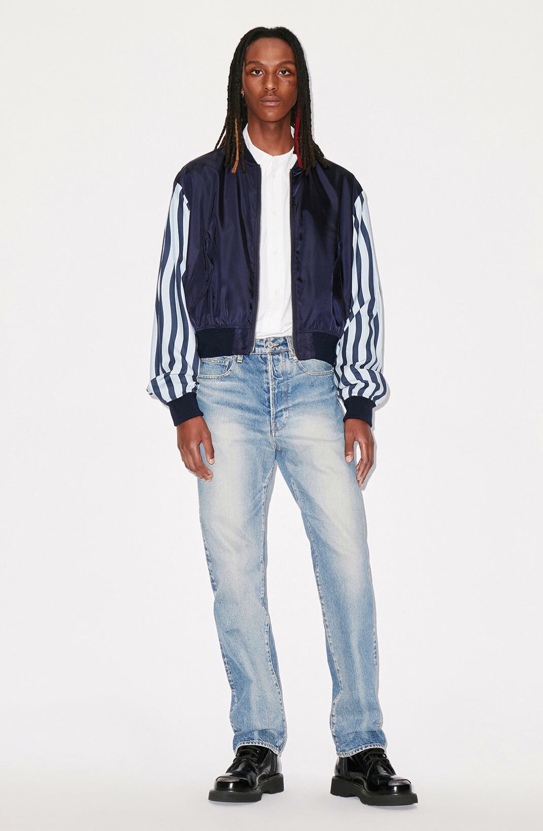 'Wavy Stripe' bomber jacket - 3