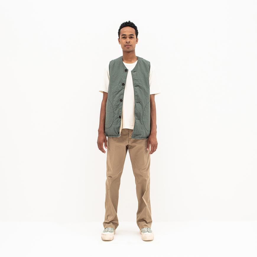 KORA DOWN VEST OLIVE - 4