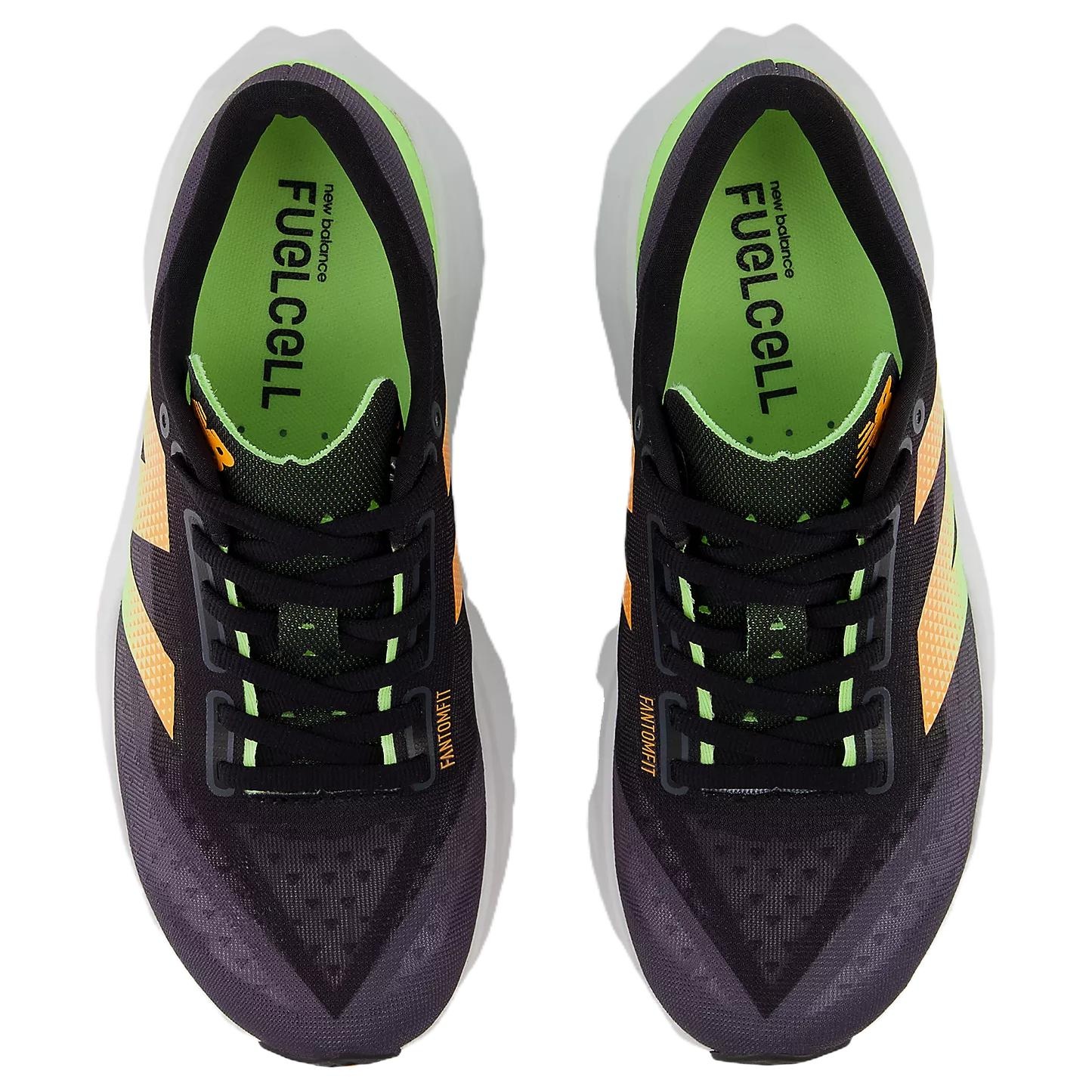 (WMNS) New Balance FuelCell Rebel v4 'Black Graphite White Peach' WFCXCG4 - 4