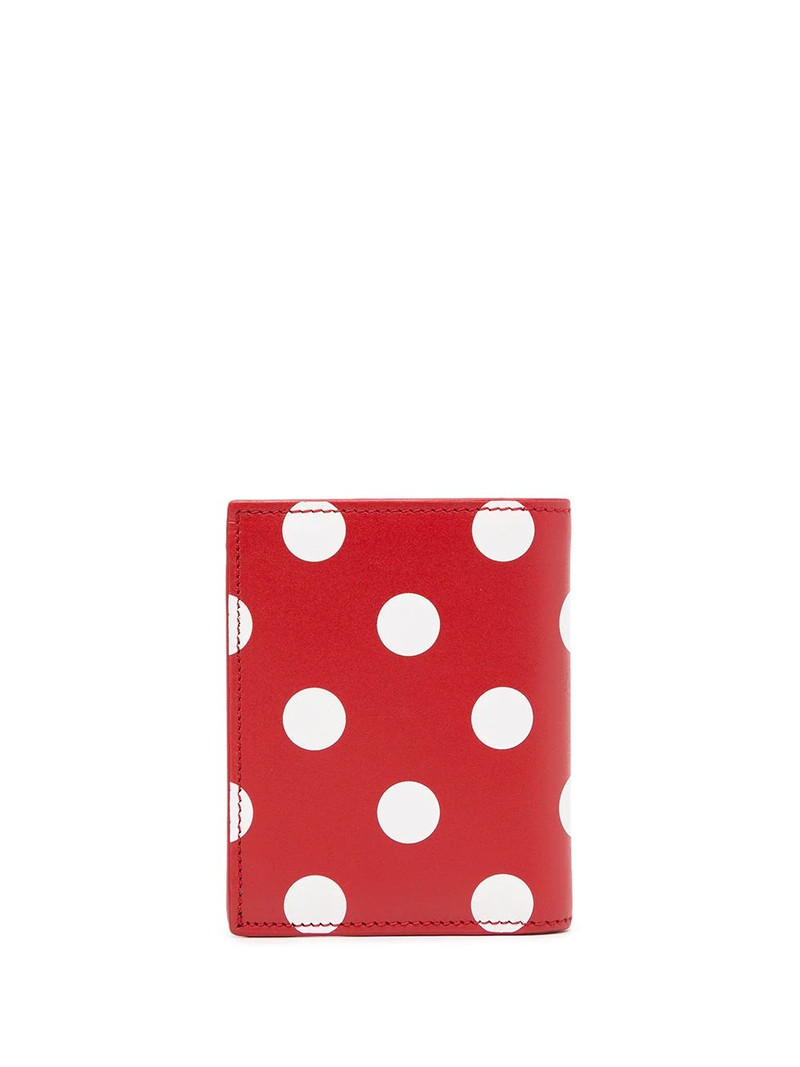 Comme Des Garçons polka dot-print cardholder outlook