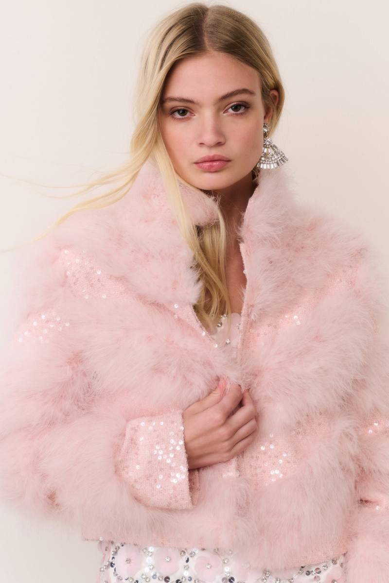 Curran Feather & Sequin Jacket 3