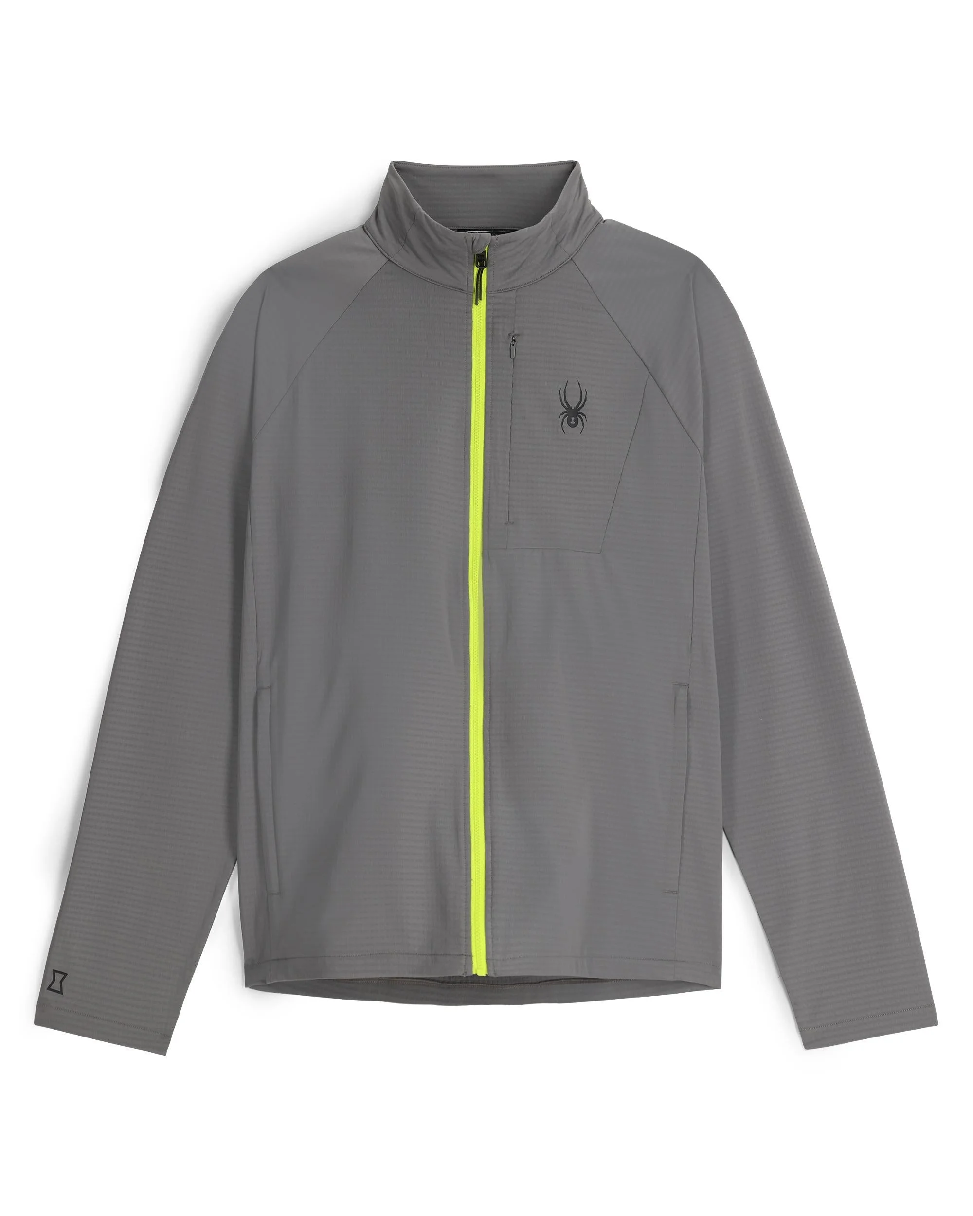 Mens Gridweb Full Zip - Storm - 1