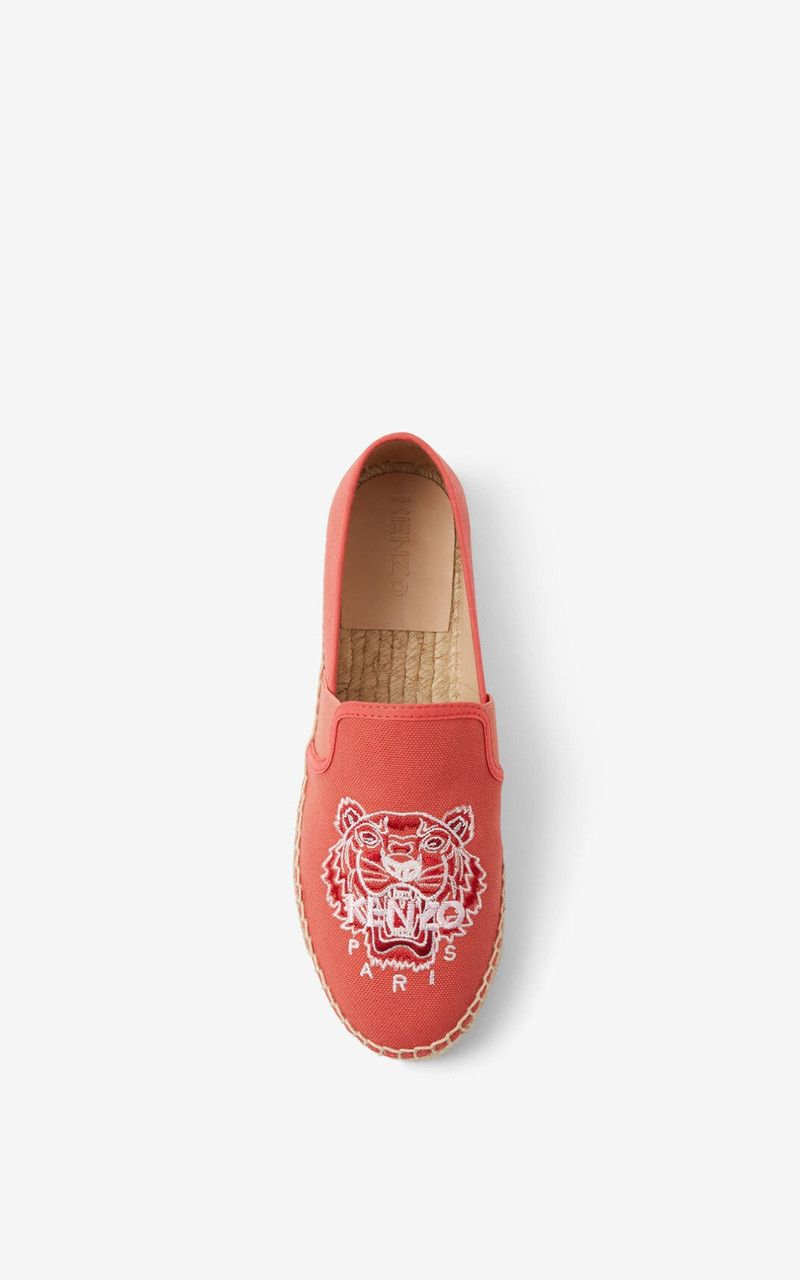 KENZO Tiger elasticated canvas espadrilles outlook