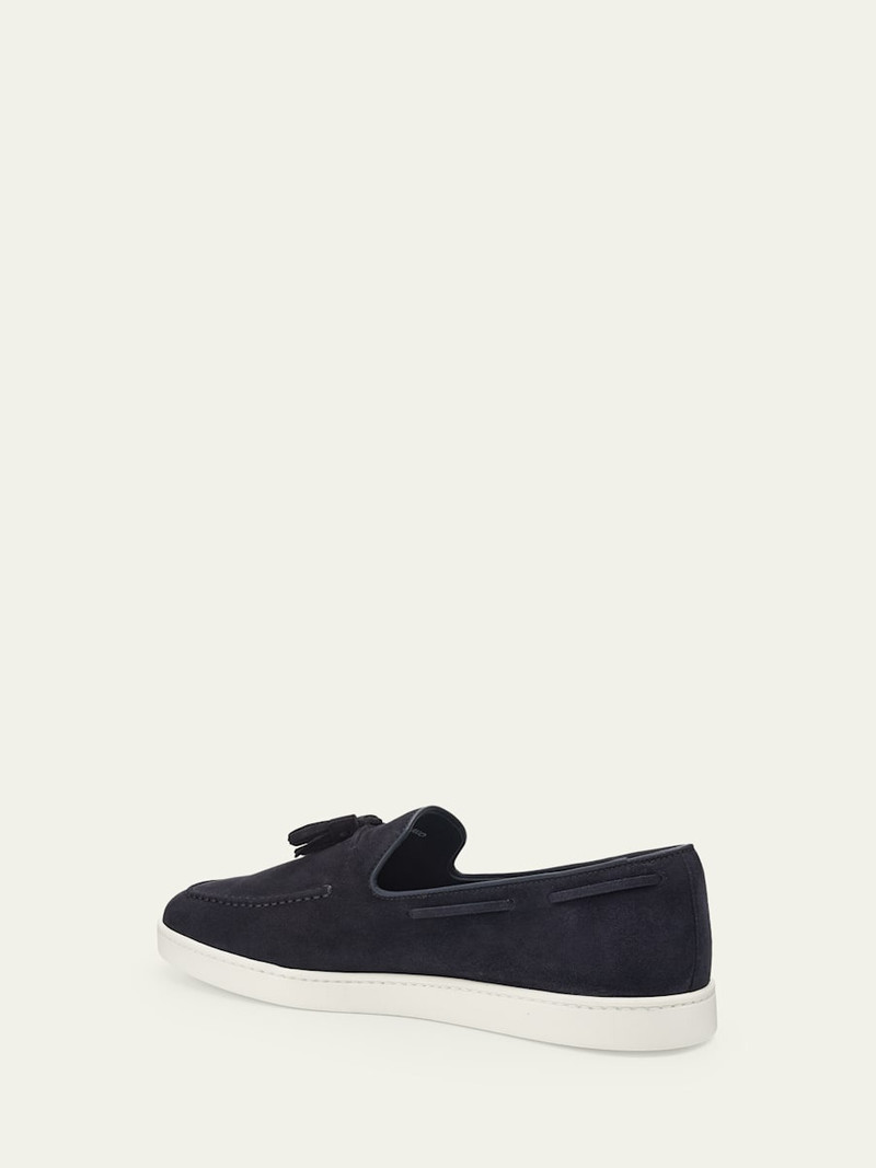 Church's Men's Ripley Suede Rubber-Sole Tassel Loafers outlook