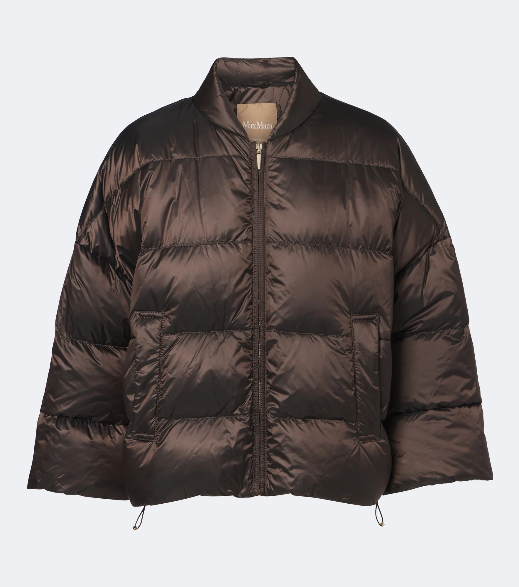 Quilted puffer jacket - 1