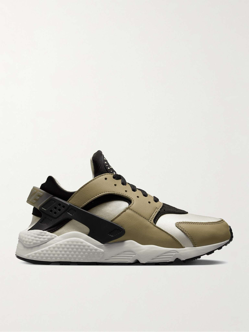 Air Huarache Leather and Rubber-Trimmed Neoprene Sneakers - 1