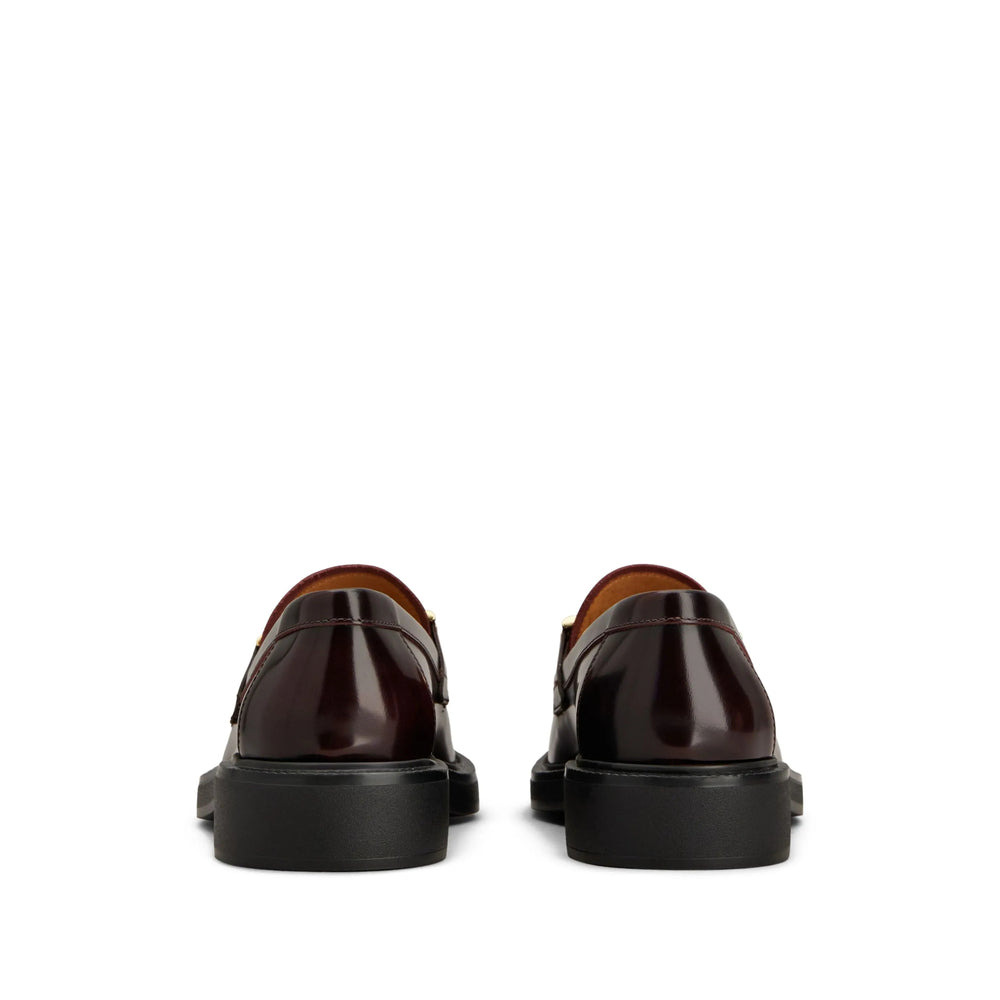 Tod's Red Loafers Women - 4