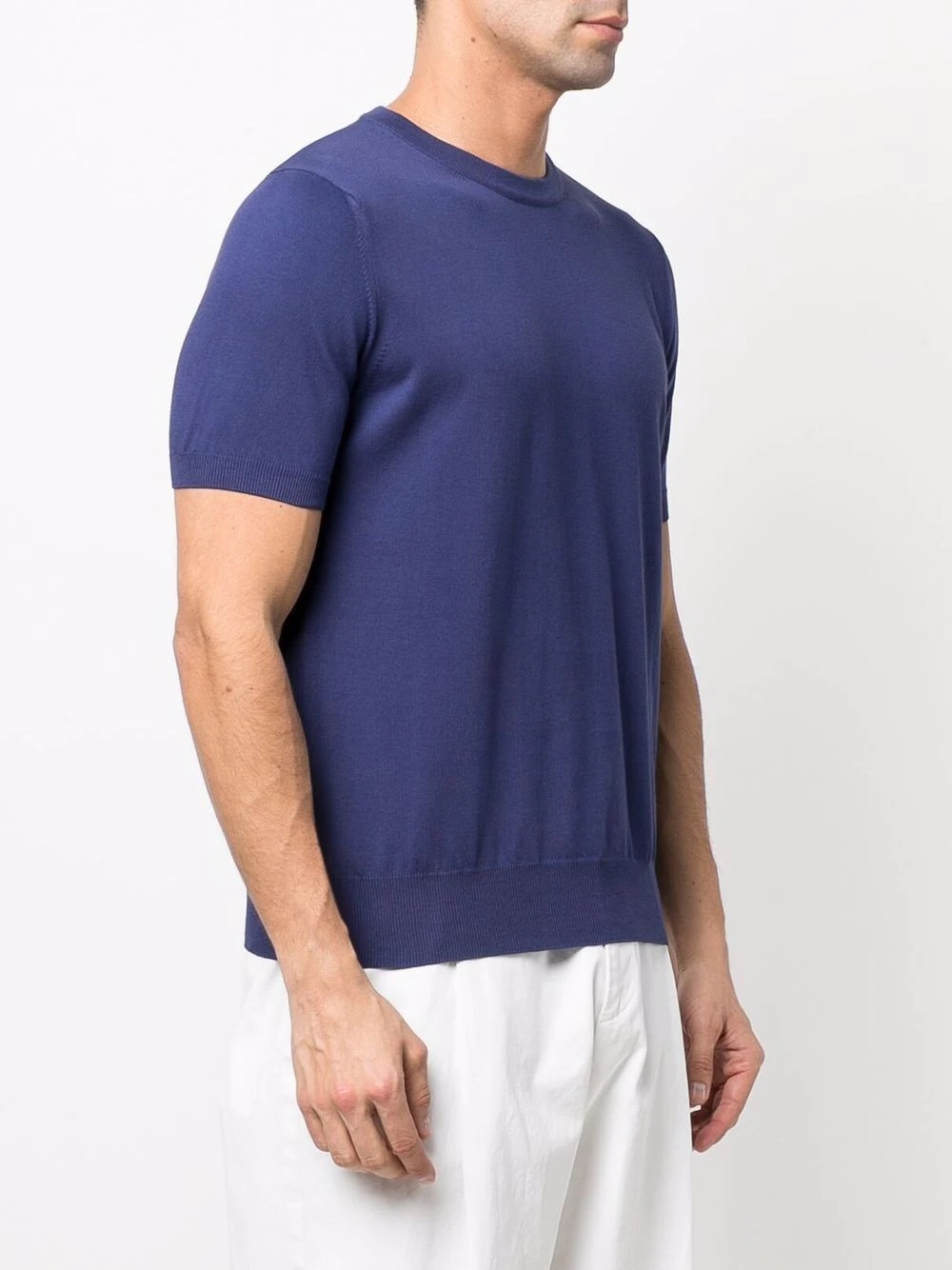 round neck short-sleeved T-shirt - 3