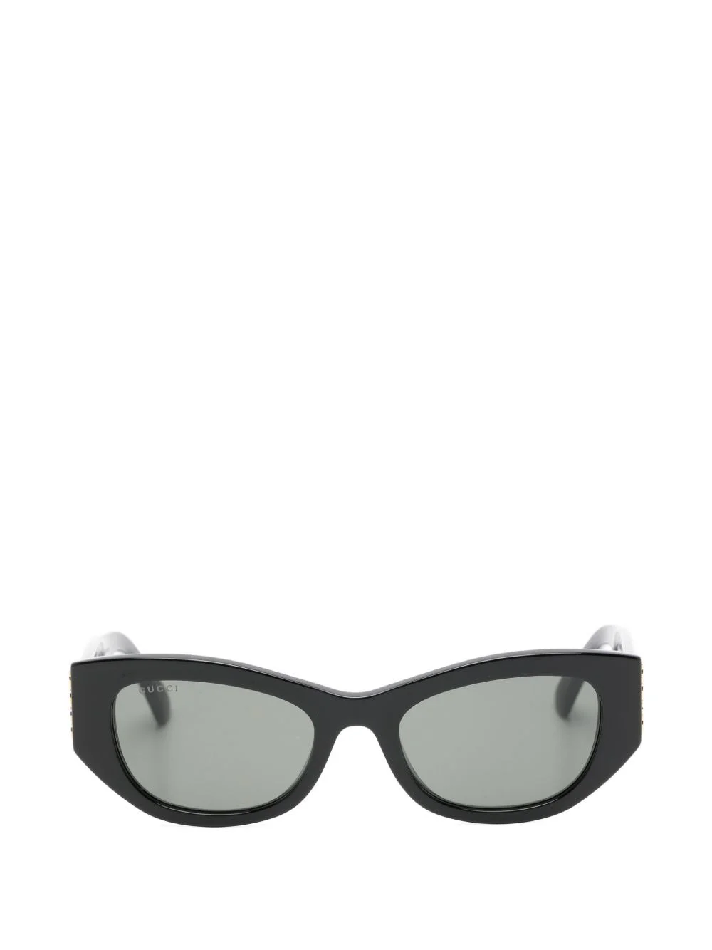 logo-detail geometric sunglasses - 1