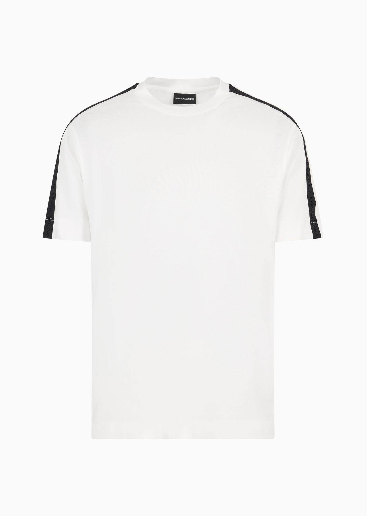 ASV Lyocell-blend jersey T-shirt with embossed logo tape - 1