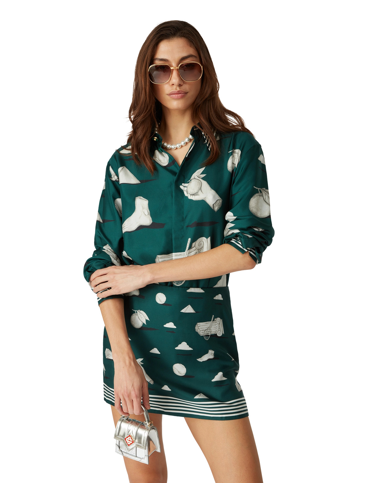Metaphysical Silk Shirt | Casablanca Paris - 8