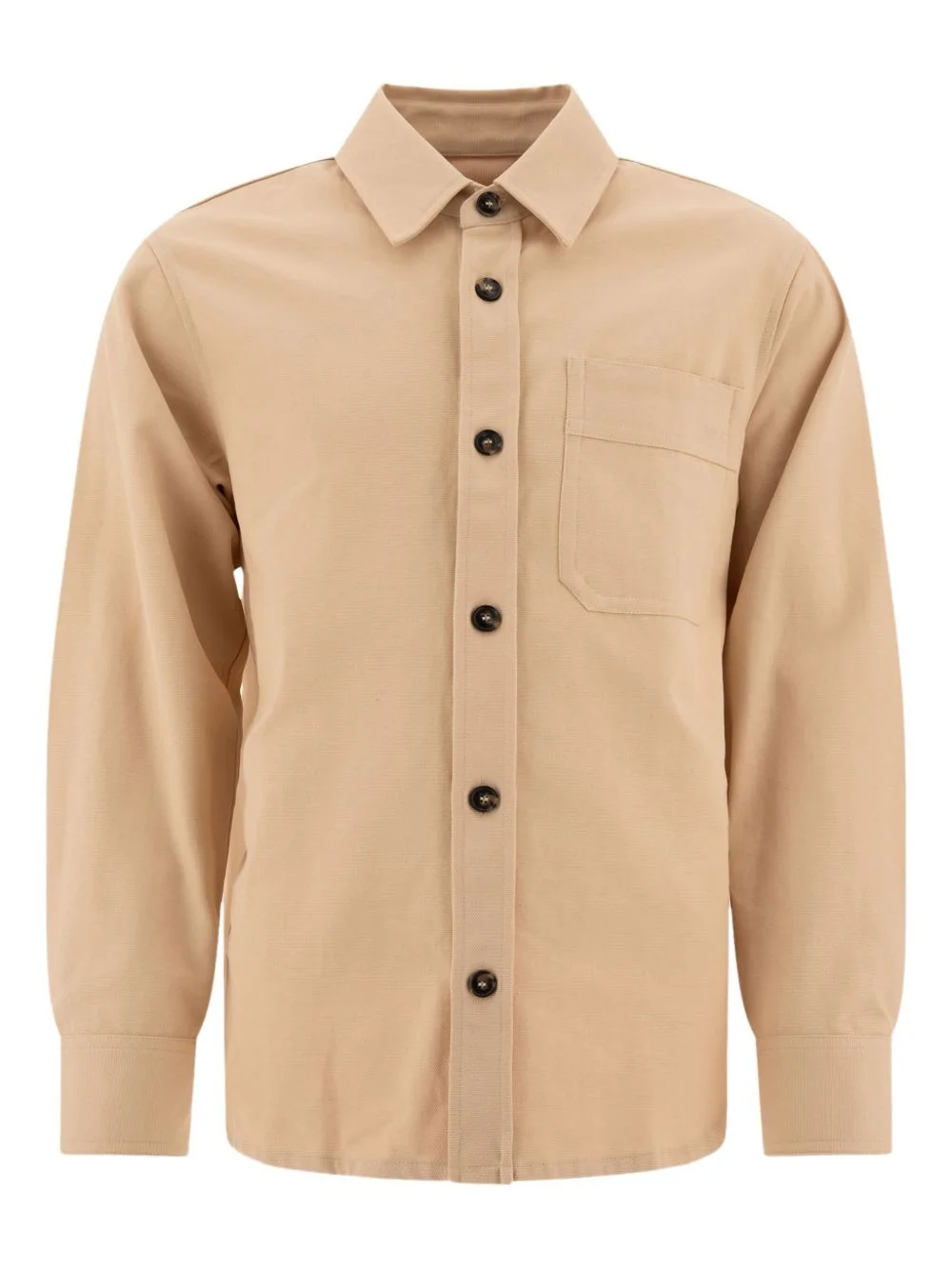 heart-pocket button-down shirt - 1