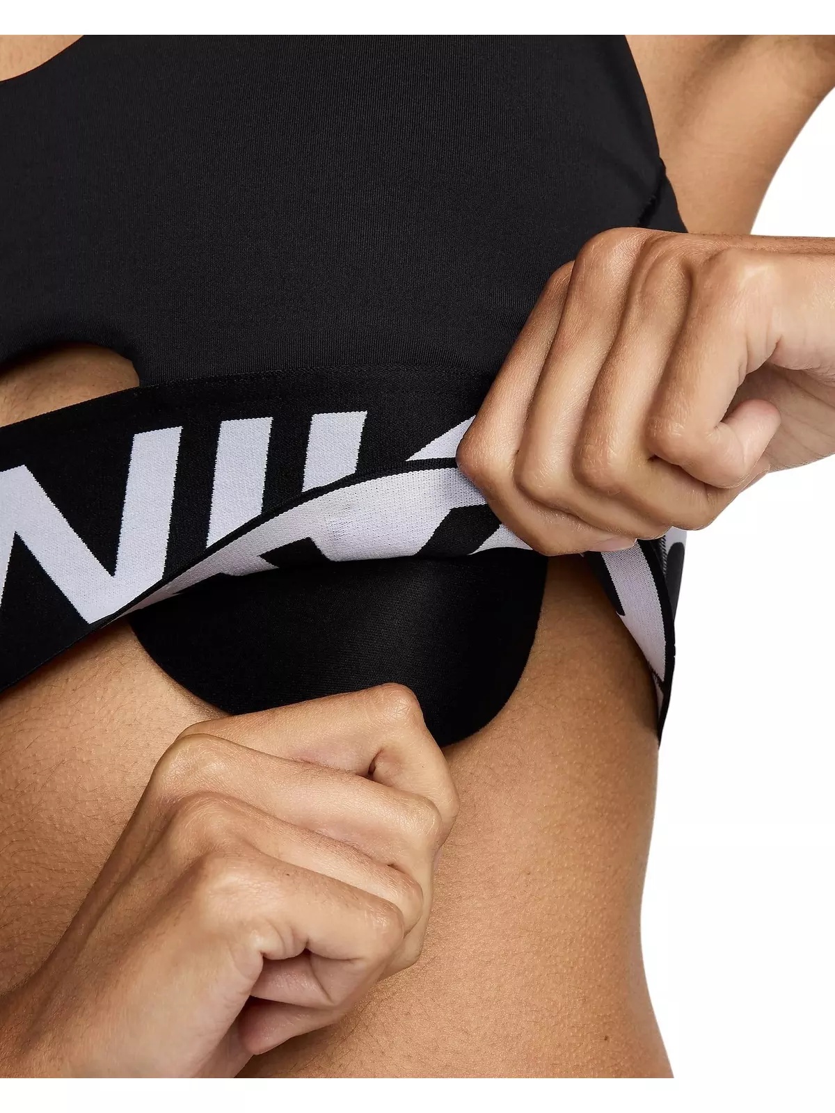 Women's Pro Indy Plunge SP25 Med-Support Padded Sports Bra -Black - 6