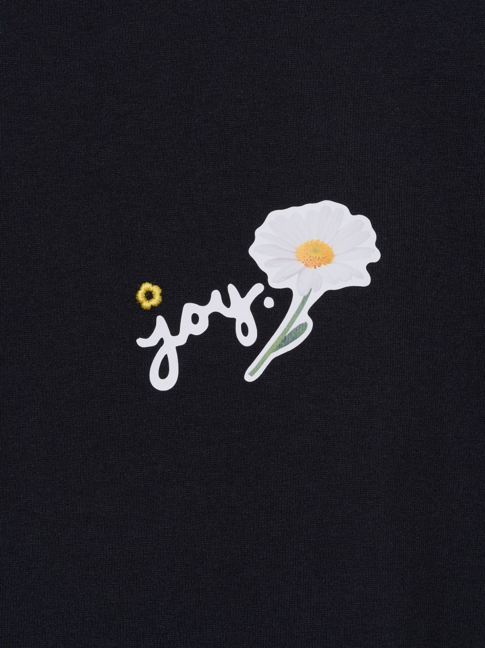daisy cotton T-shirt - 5