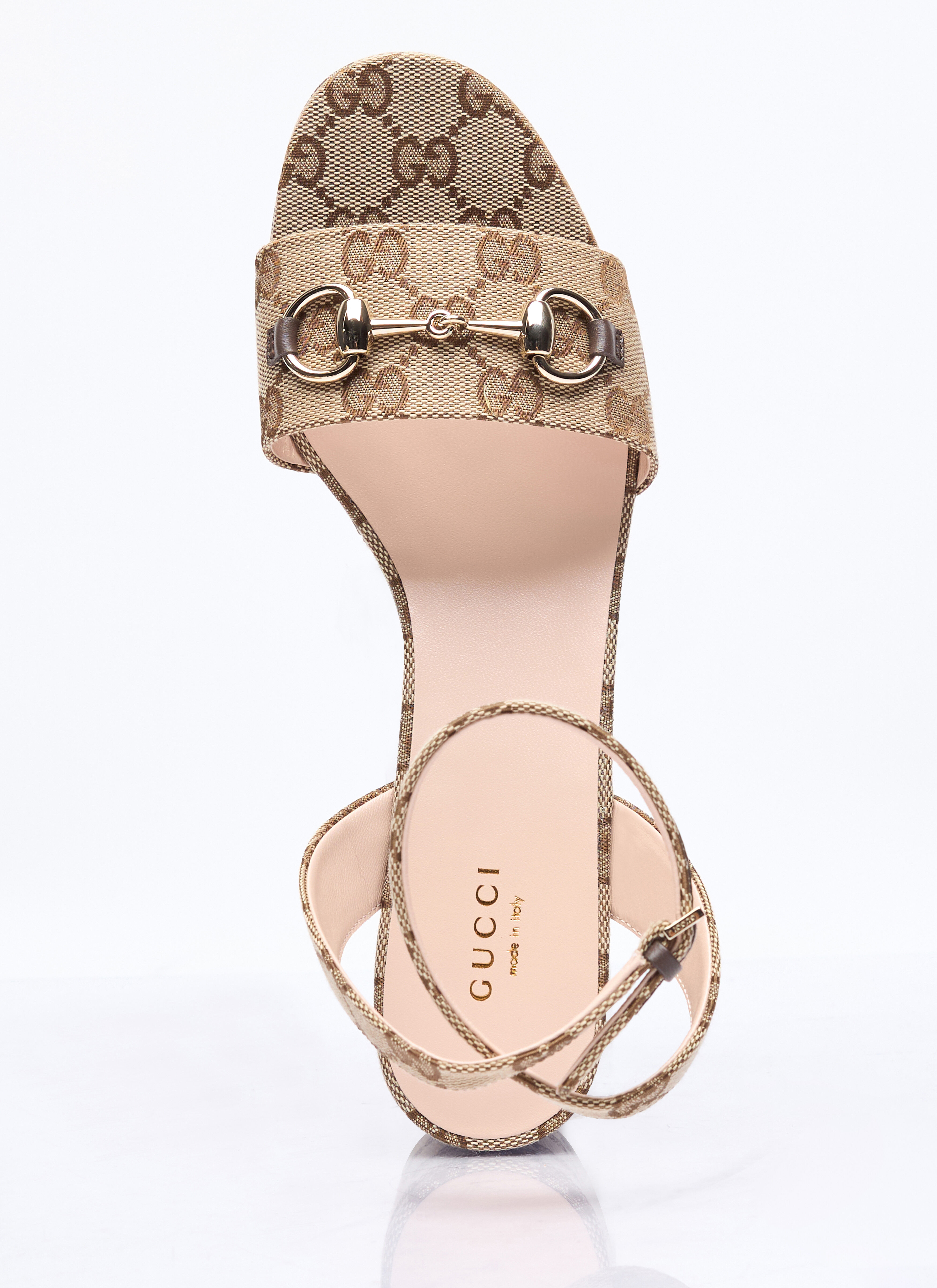 Horsebit Flatform Sandals - 7