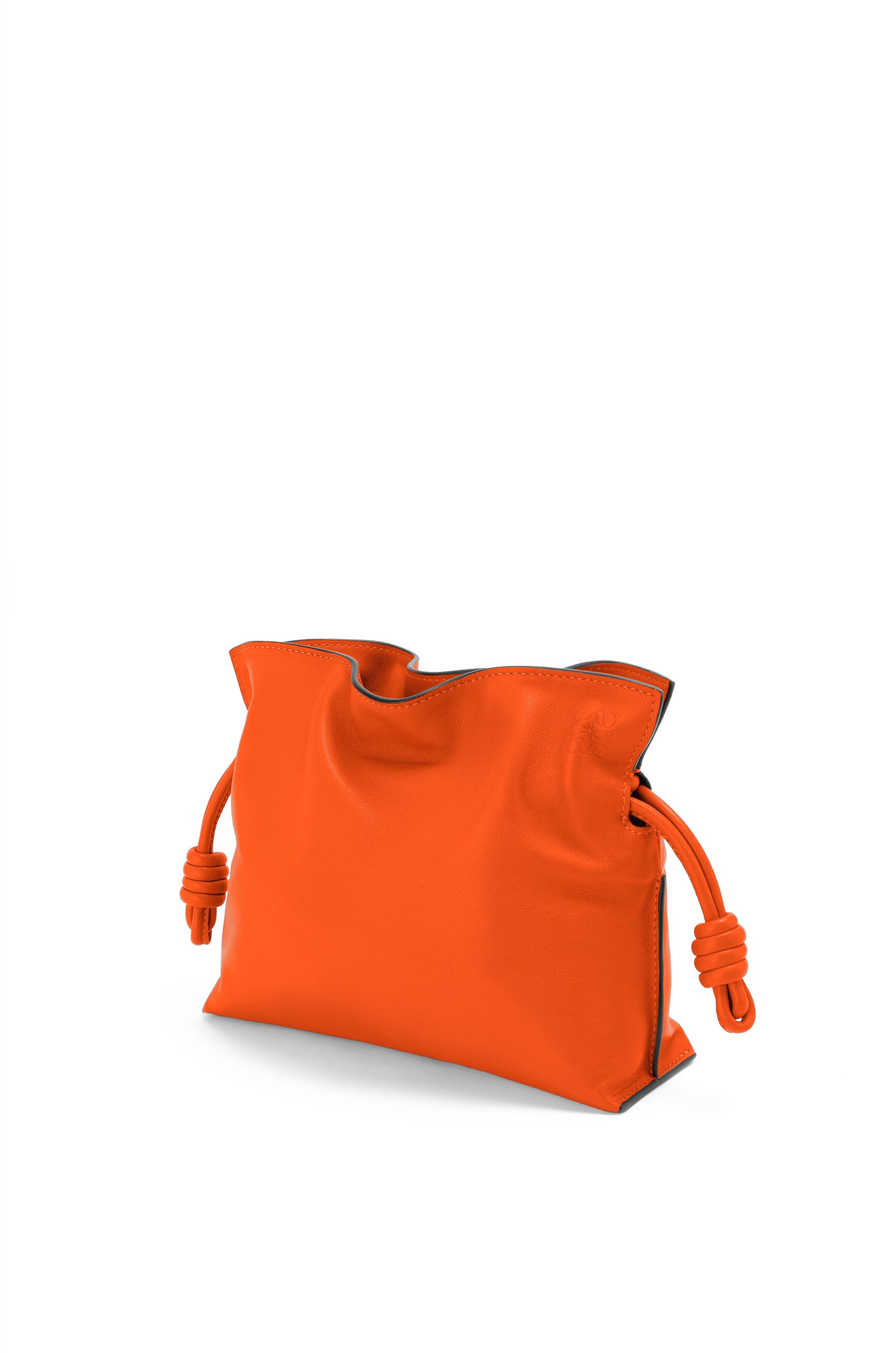 Mini Flamenco clutch in nappa calfskin with chain - 2