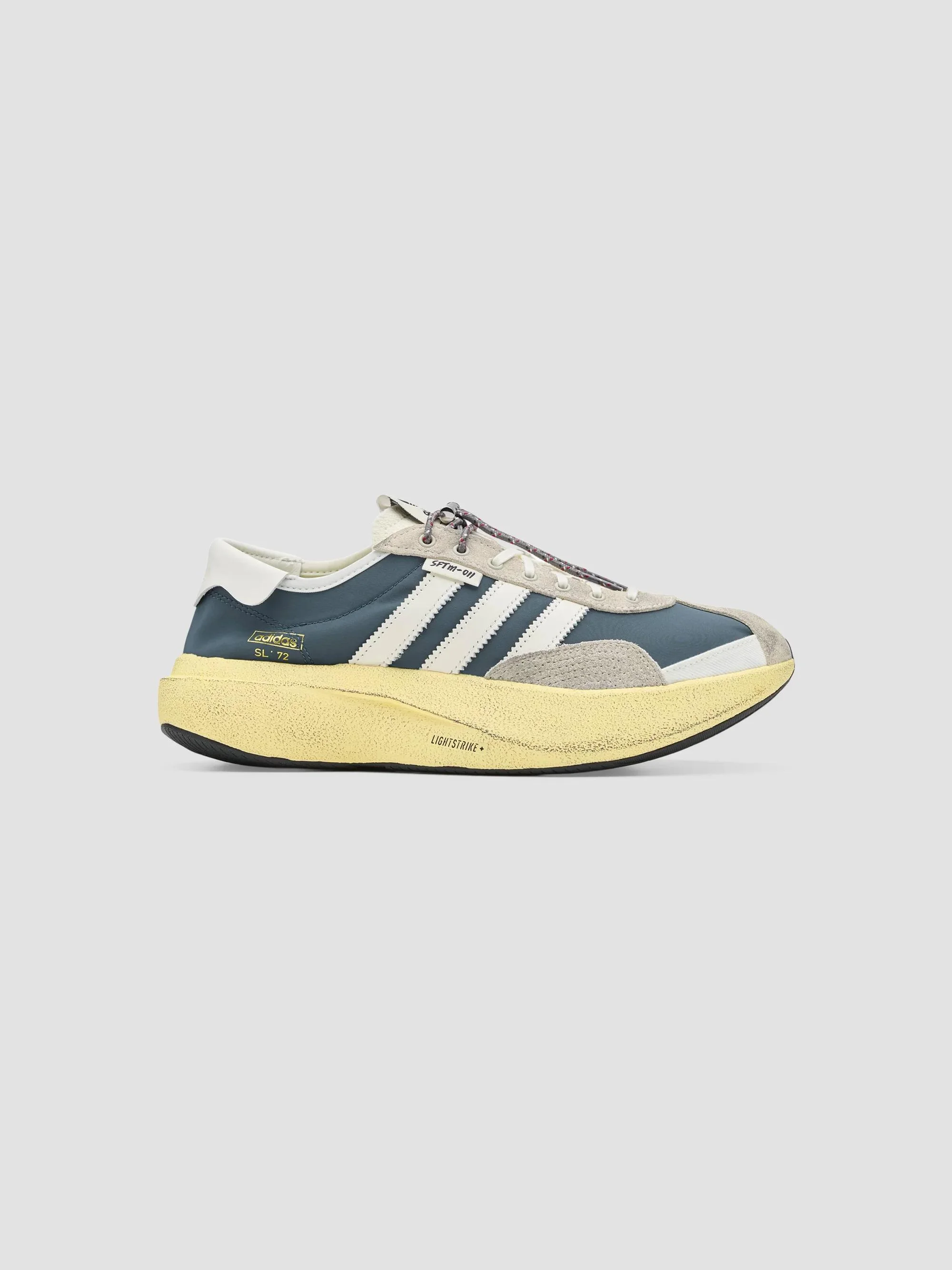 Men's adidas x Song Of The Mute SL 72 Pro Sneakers - White Yellow - 1