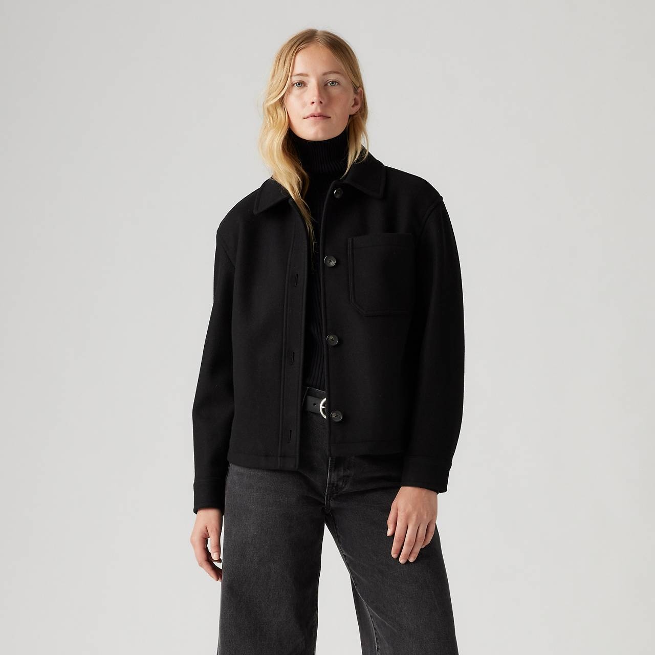 WOOL BLEND JACKET - 2