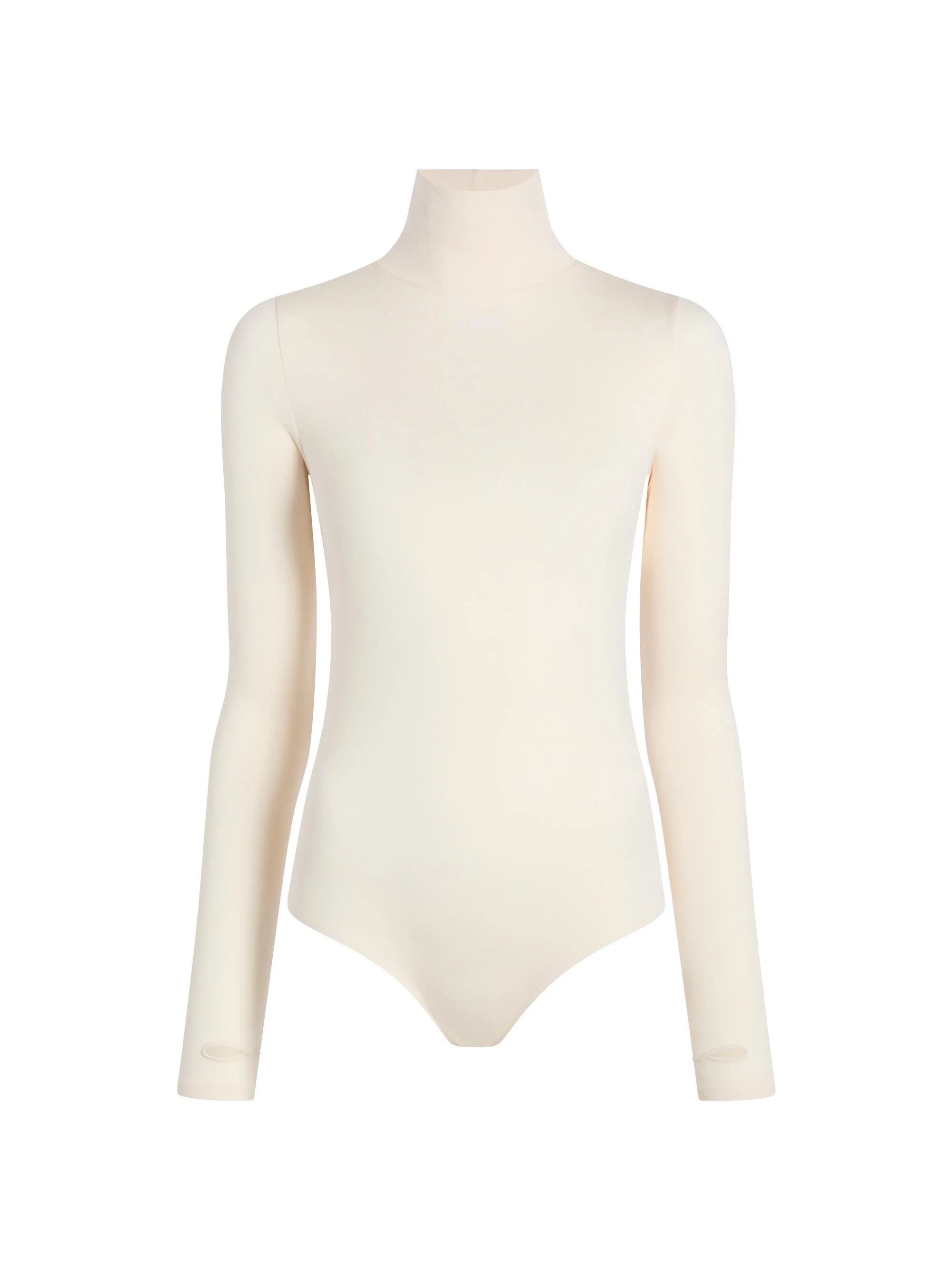 Women's Prima Turtleneck Bodysuit - Bone - 1