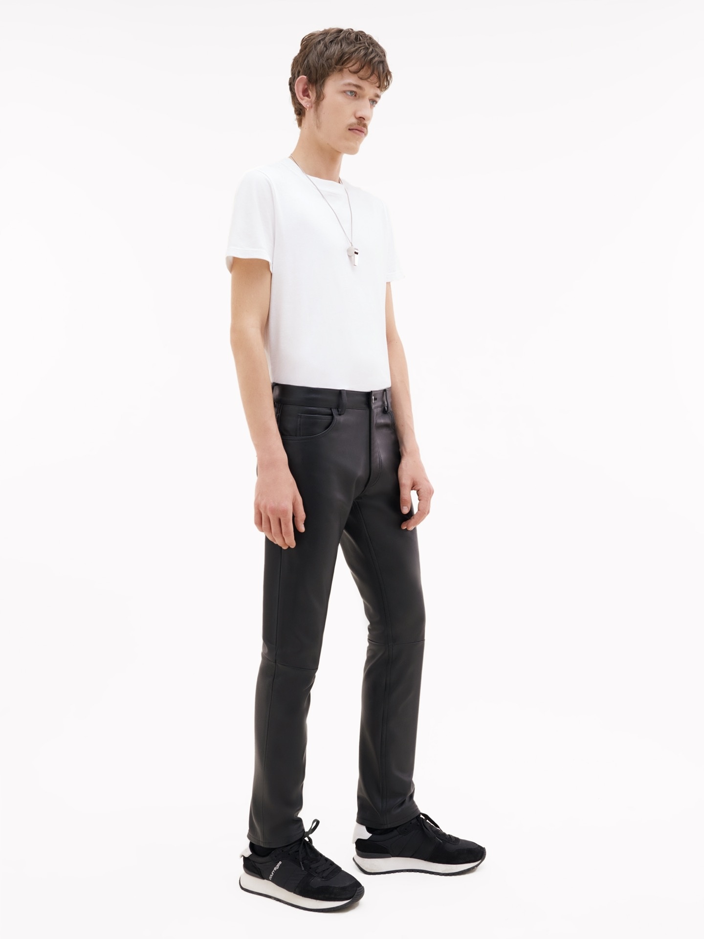 LEATHER TROUSERS - 3