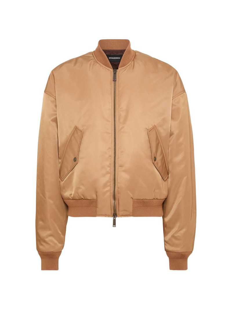 long-sleeve furry bomber jacket 1