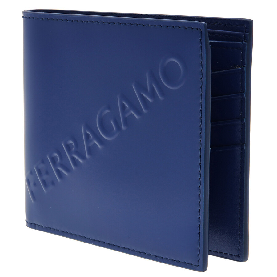 Ferragamo Embossed Logo Leather Wallet - 2