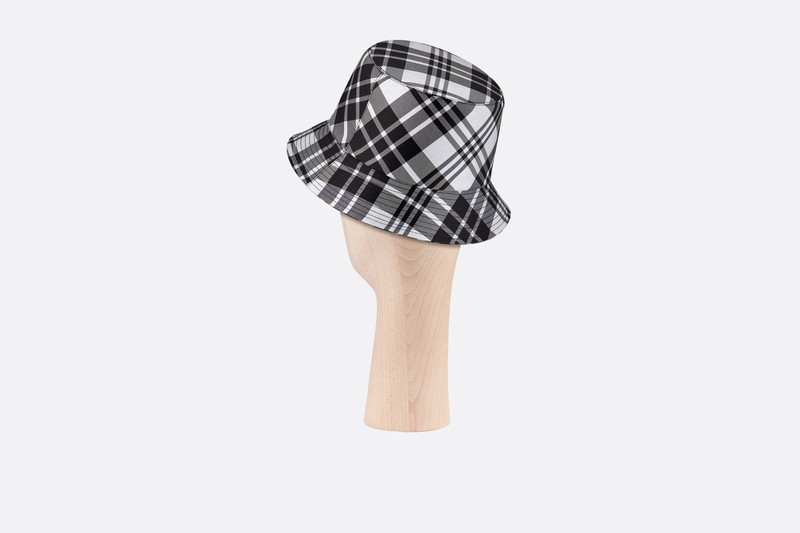 Dior Reversible Check'n'Dior Small Brim Bucket Hat outlook