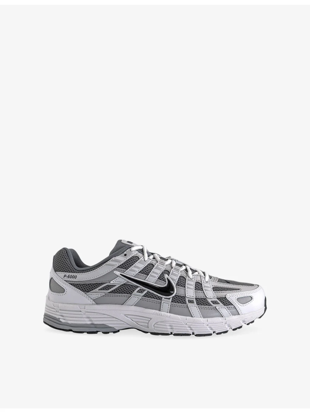 P-6000 Leather And Mesh Trainers - 1