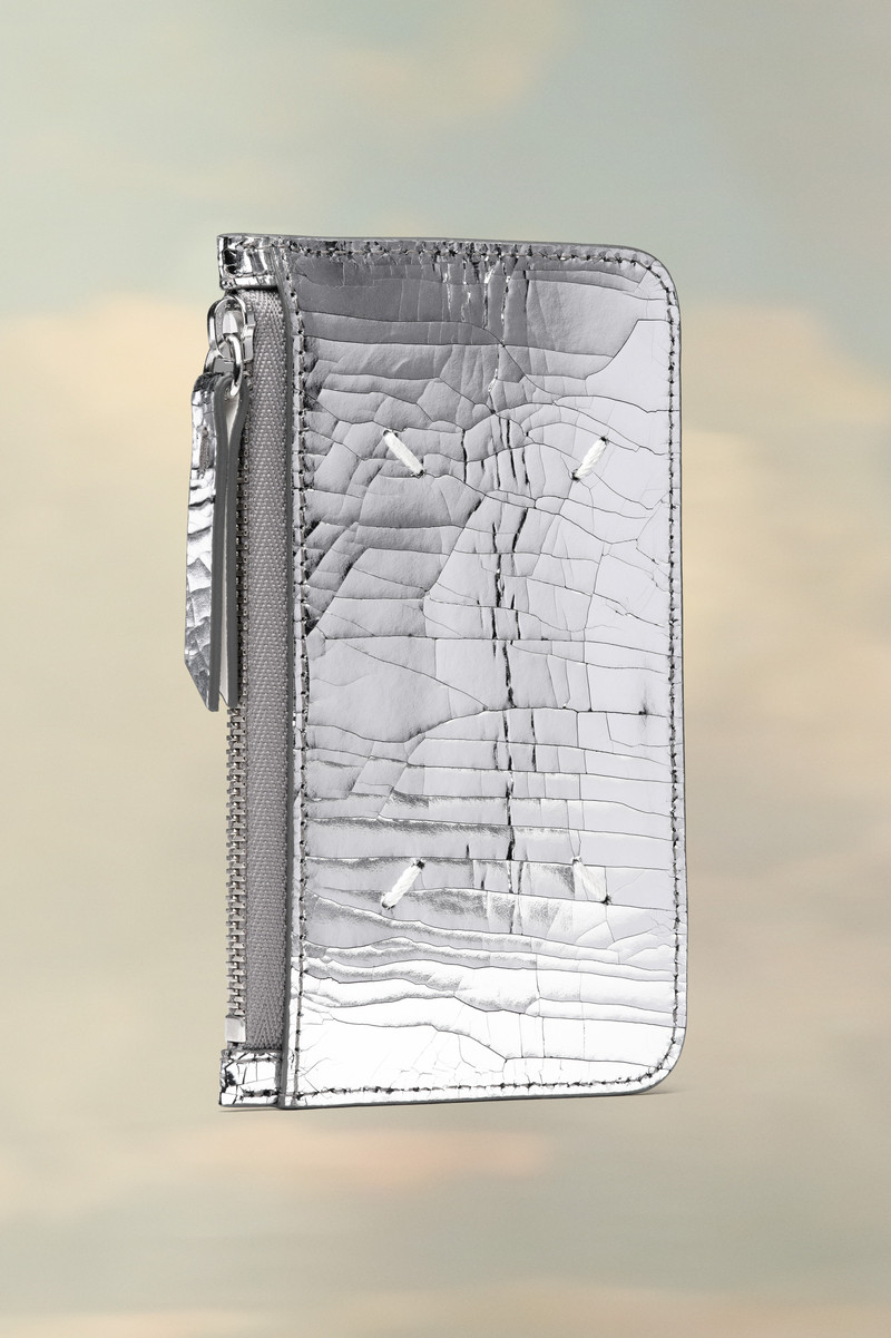 Maison Margiela Broken mirror zip cardholder outlook
